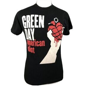 Green Day American Idiot T-Shirt Medium Punk Rock Group Record CD Album Cover